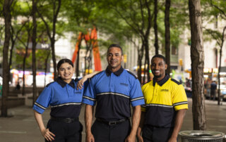 Harvard Protection Services security staff