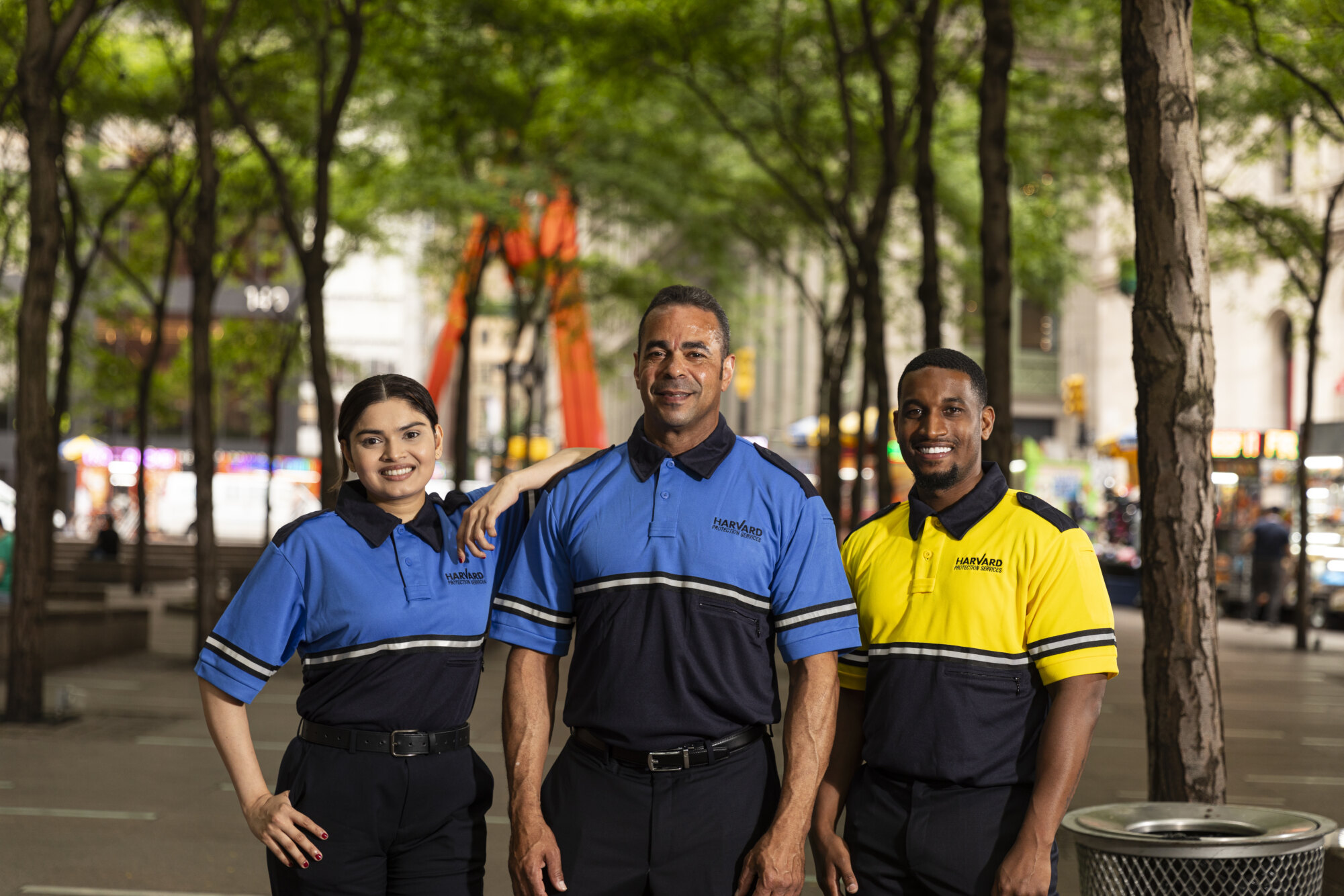Harvard Protection Services security staff